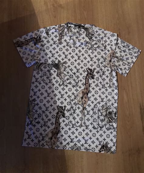 louis vuitton giraffe tee|Louis Vuitton 2017 Giraffe T.